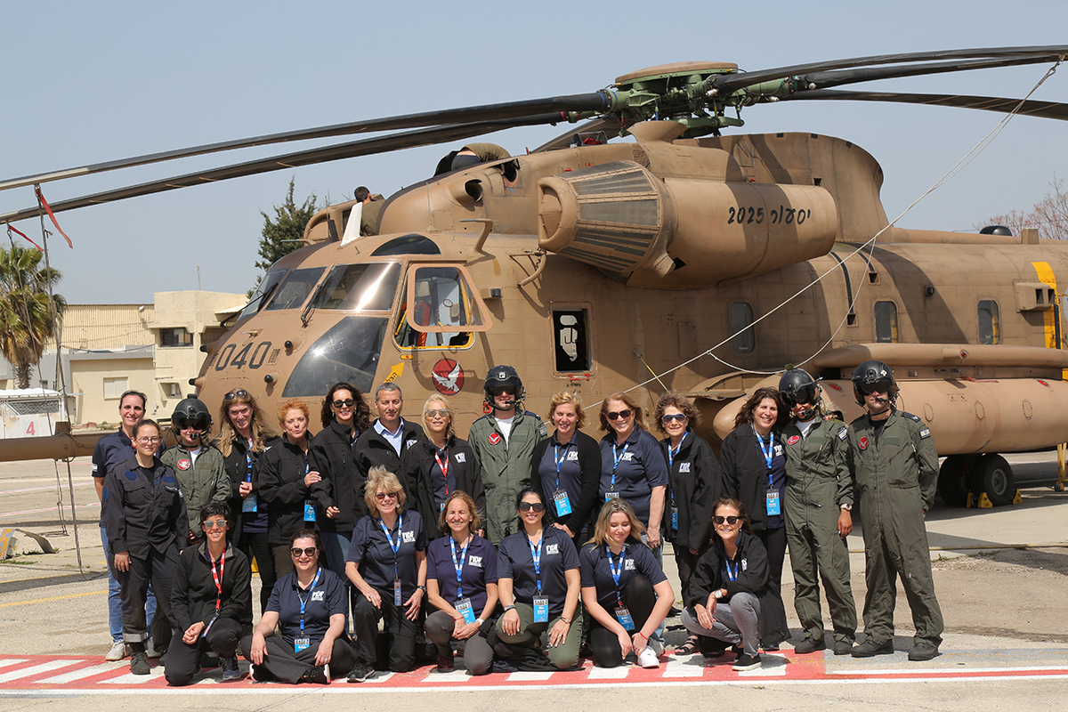 IAF with woman's mission