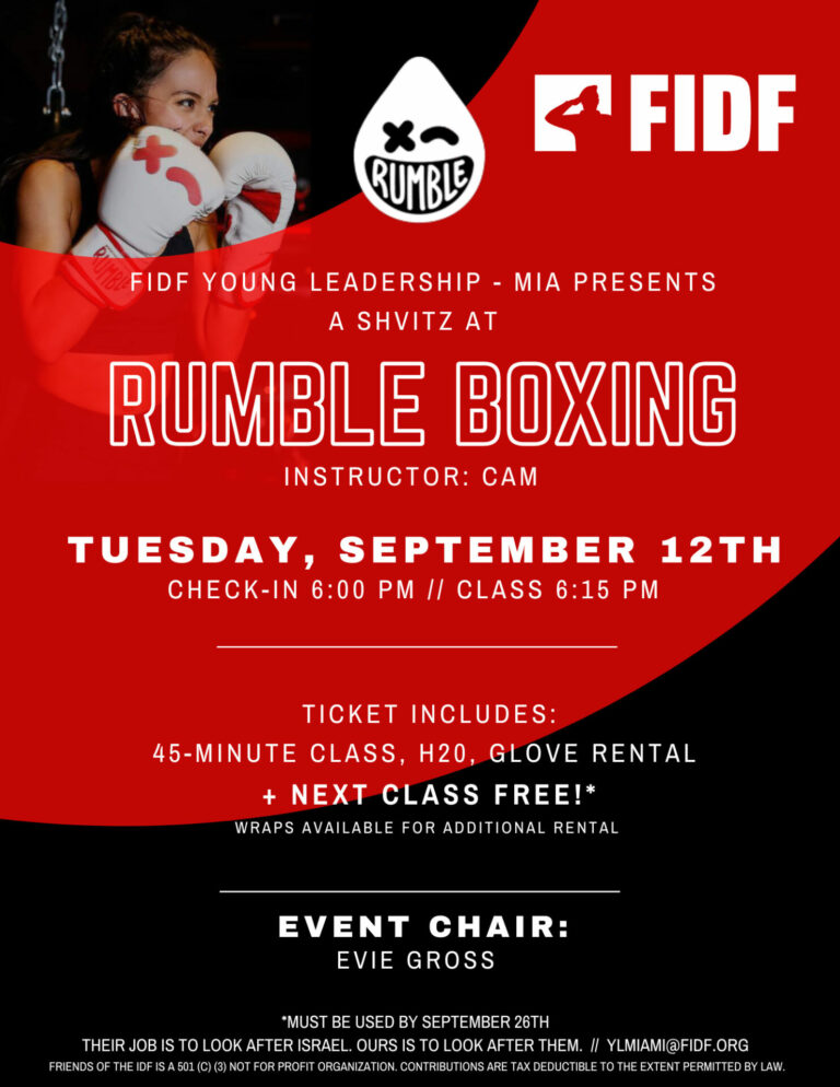 RUMBLE BOXING x YL Miami